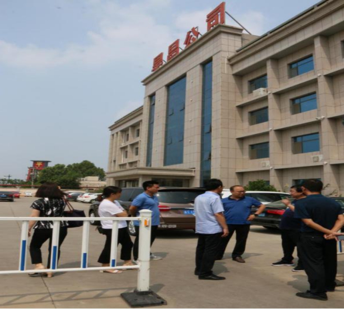衡水市科技局党组书记来昊昌公司调研